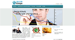 Desktop Screenshot of necmkimya.com